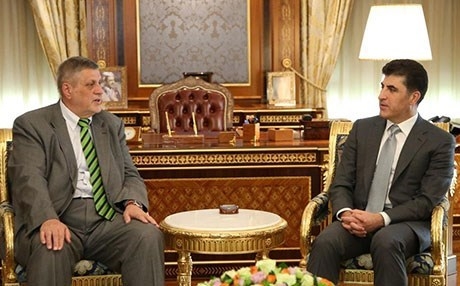 Nêçîrvan Barzanî û Jan Kubis li ser referandumê gotûbêj kirin