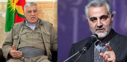 Qasim Silêmanî û Cemîl Bayik li Silêmaniyê dicivin