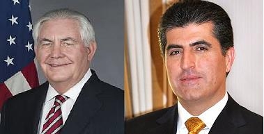 Tillerson: Amerîka piştgiriya mafên destûriyên Herêma Kurdistanê li Îraqê dike.