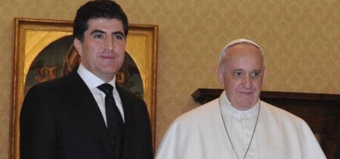 Papa Francis spasiya Kurdistanê kir