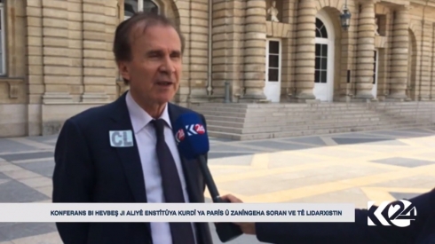 Kendal Nezan: Hewl didin raya giştî ya Fransyê piştevaniya serxwebûna Kurdistanê bike