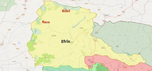 Li Efrînê rewşa dawî - “Hêzên Tirkiyê derbasî 4 gundan bûn”