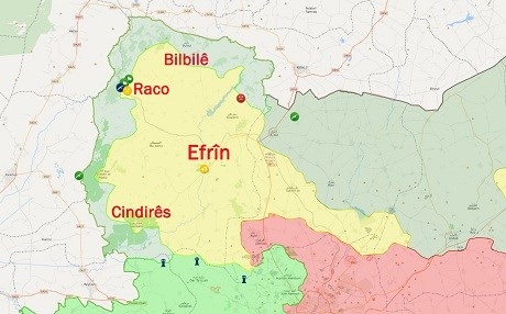 Rewşa dawî ya Efrînê – Şer di roja xwe ya 42an de berdewam e