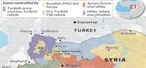 EFRÎN - Rewşa herî dawî
