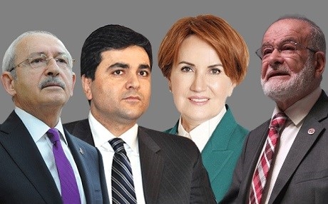 Opozîsyona Tirkiyê ji bo tifaqê li hev kir