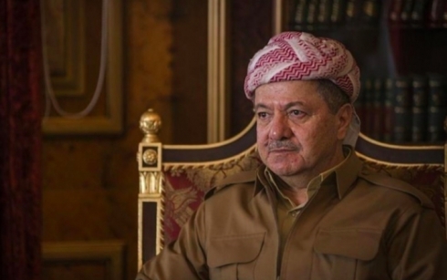 Serok Barzanî peyameke serxweşiyê belav kir