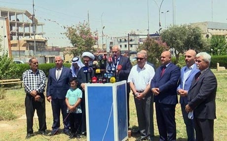 KERKÛK - Tirkmen û Ereb xwe ji bo xwepêşandanan amade dikin