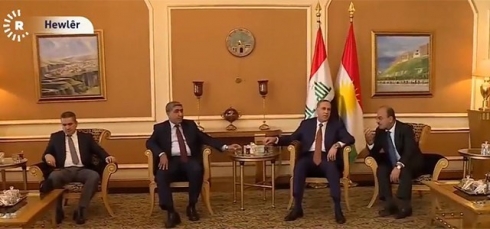 Şandeke 4 aliyên Iraqî bo pêkanîna hevpeymaniyê gihîşt Hewlêrê