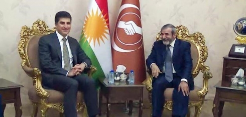 Nêçîrvan Barzanî li gel Yekgirtûya Îslamî di civînê de ye