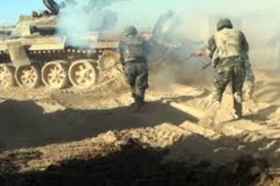 Syrian army overruns town near Damascus 