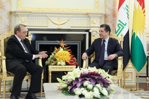 Civîna Mesrûr Barzanî û Mîxaîl Bogdanov dest pê kir