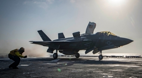 Li Amerîkayê balefira F-35 ket