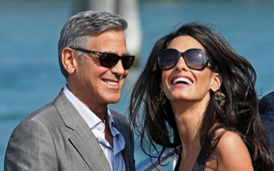 George Clooney's wedding dinner: lobster, wild mushrooms and figs