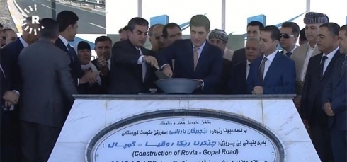 Li Duhokê bi amadebûna Nêçîrvan Barzanî tonêla Zaxo û çend projeyên din tên vekirin