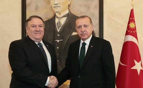 Pompeo û Erdogan civiyan