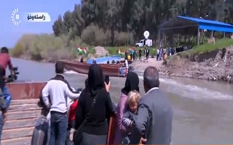 700 koçberên Rojava  derbasî Başûr bûn