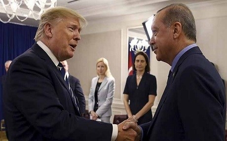 Hevdîtina Trump û Erdogan hat hilweşandin