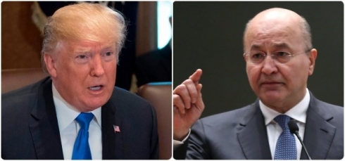 Berhem Salih bo Trump: Mafê Amerîkayê nîne ji Iraqê çavderiya Îranê bike