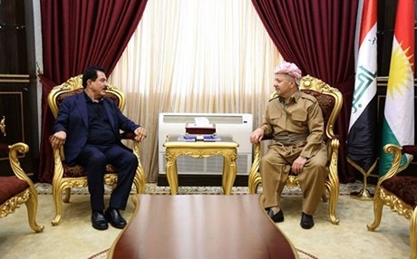 Peyamnêrê Rûdawê: Serok Barzanî û Kosret Resûl peywendiyeke telefonî encam dan