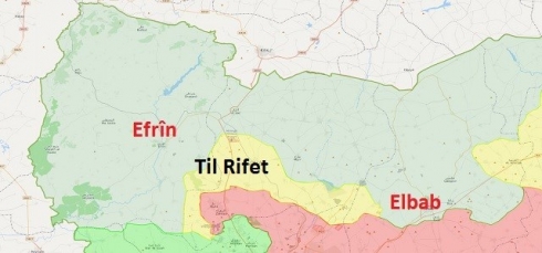 Li Til Rifetê rêkevtina Rûsî-Tirkî li dijî YPGê