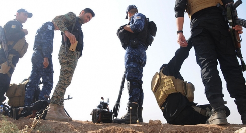 Jinekê xwe di nav hêzên Pêşmerge de teqand