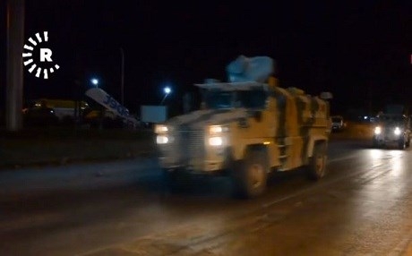 Tirkiyê nivê şevê 5 karwanên leşkerî bo ser sînorê Rojavayê Kurdistanê şandin