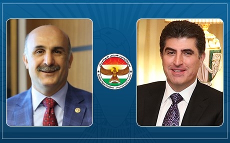 Nêçîrvan Barzanî spasiya parlamenterê AK Partiyê kir