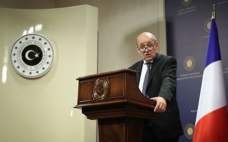 Le Drian: Helwestên Fransa û Tirkiyê li ser bakurê rojhilatê Sûriyê cuda ne