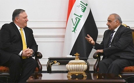 Pompeo û Ebdulmehdî aloziyên navbera Îran û Amerîkayê gotûbêj kirin