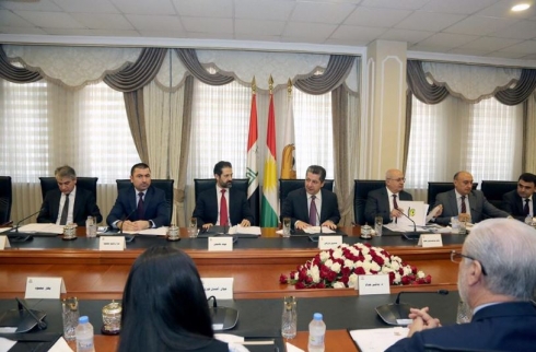 Mesrûr Barzanî bi firaksiyonên Kurdistanî re civîya