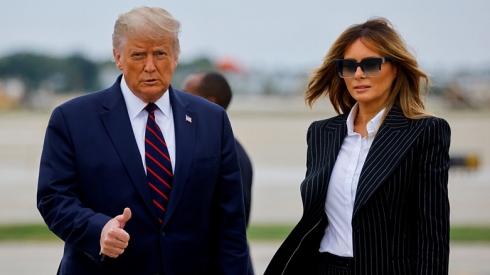 Trump û hevjîna wî Melania bi koronayê ketin