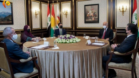 Civîna herê sê Serokatiyan û Serokkomarê Îraqê bi dawî hat