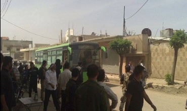 Piştî nêzîkî 2 salan şervanên opozîsyonê ji Humsê vedkişin