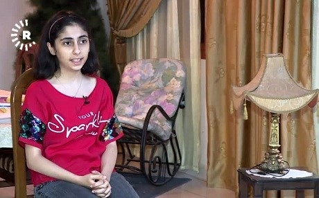 Keçeke Kurd li Sûriyê bû yekemîn