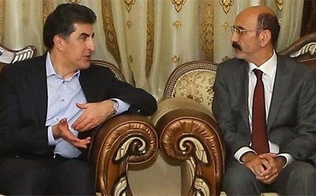 Nêçîrvan Barzanî serdana Mîr Hazim Tehsîn Beg kir