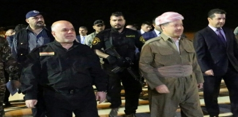 Serokwezîrê Iraqê Heyder Ebadî li Hewlêrê ye