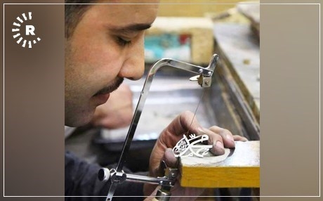 Xetkêşê Kurd tabloyeke nirxê wê 20 hezar dolar çêkir