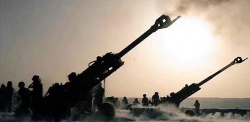 Efrîn tê topbaran kirin