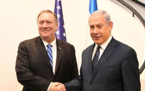 Pompeo û Netanyahu “şerxwaziya Îranê” gotûbêj kirin