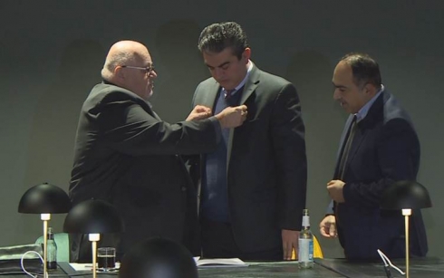 Parêzgarê Kurd li Almanya hat xelatkirin