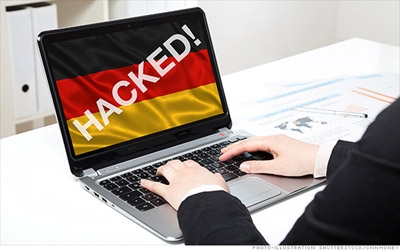 Hackers down German government websites