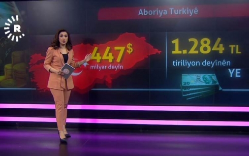 Deynên Tirkiye gihîşte 447 milyar dolaran