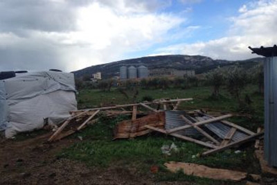 Some Syrian refugees would rather face bombs at home than endure Lebanon's harsh winter anymore