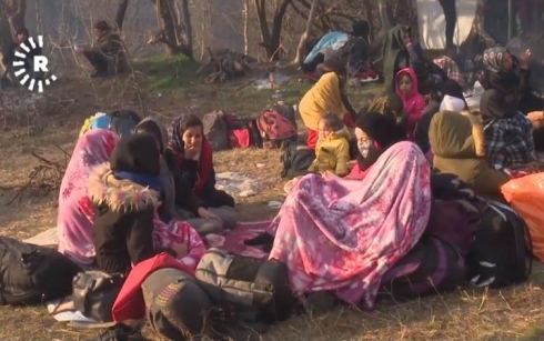 Koçberên li ser sînorê Yunan û Tirkiyê di rewşeke dijwar de ne