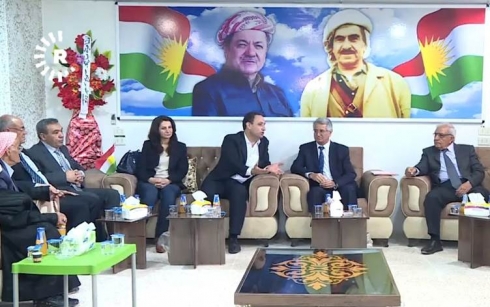 Li Qamişlo şandeke KNKê serdana PDK-Sê kir