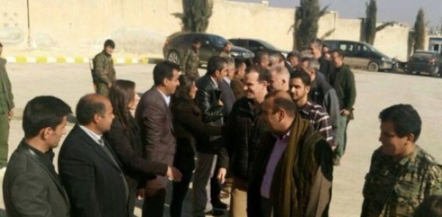 Şanda Amerîka, Bêrîtanya û Fransa li Rojavayê Kurdistanê ye