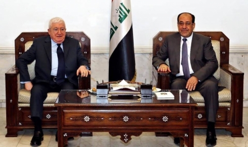 Malikî gef li Herêma Kurdistanê xwar, serokomarê kurd yê Iraqê pê re rûnişt!