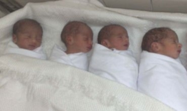 Li Silêmaniyê jinekê 4 zarok bi hev re anîn