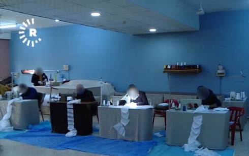 Li girtîgeheke Duhokê rojane 1000 maske tên çêkirin