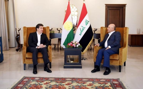 Nêçîrvan Barzanî û Berhem Salih li Silêmaniyê civiyan